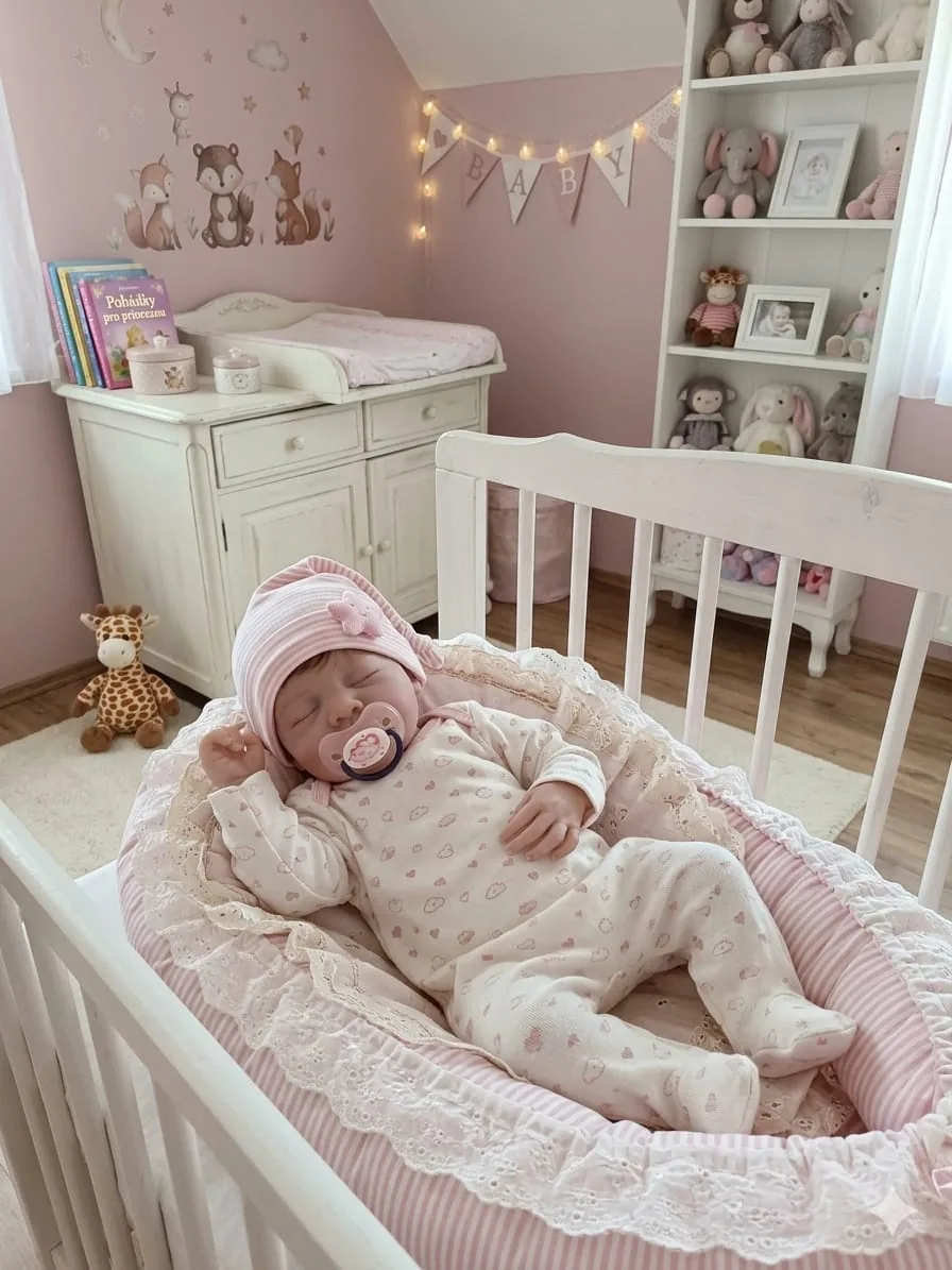 Ukázka úpravy fotografií reborn panenky 121